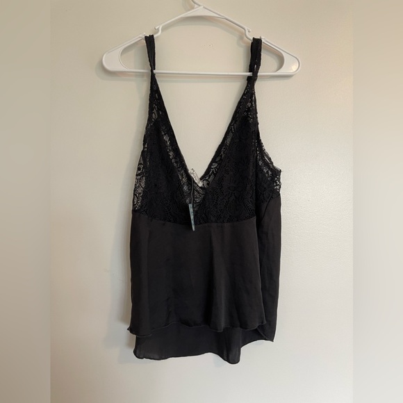Free People Tops - Free People Intimates Lace Trimmed Tank